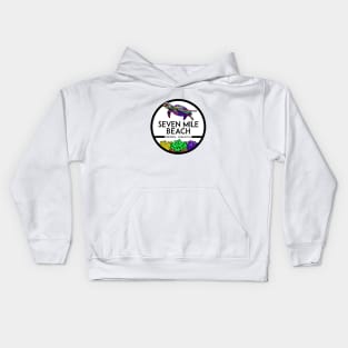 Seven Mile Beach Negril Jamaica Sea Turtle Kids Hoodie